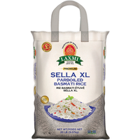 Laxmi Sella XL Parboiled Basmati Rice - 20 Lb (9.07 Kg)