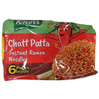 Knorr Chatt Patta Instant Ramen Noodles 6 Packs - 366 Gm (12.9 Oz) [50% Off]