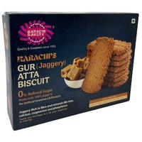 Karachi Bakery Gur Atta Biscuits - 300 Gm (10.58 Oz)
