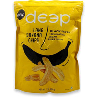 Deep Long Banana Chips Black Pepper - 200 Gm (7 Oz)