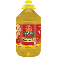 Laxmi Cold Pressed Peanut Oil - 2 L (67.6 Fl Oz)