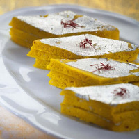 Kesari Kaju Katli - 1 Lb
