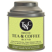 A Start Of The Morning Organic Tea & Coffee Blend - Tin - 4 Oz (113.4 Gm)