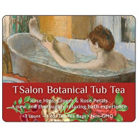 Tsalon Botanical Tub Tea With Rose Hips, Rose Petals, And Ginger - 3 Oz (85 Gm)