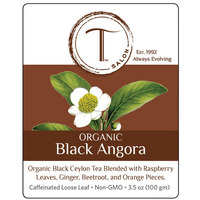 Organic Black Angora - 3.5 Oz (100 Gm)