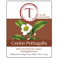 Ceylon Pettiagalla - Black Tea - 18 Tea Bags