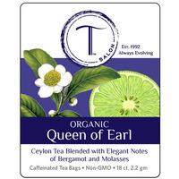 Organic Queen Of Earl - Black Tea - 18 Tea Bags