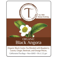 Organic Black Angora - Black Tea - 18 Tea Bags