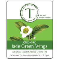 Organic Jade Green Wings - Green Tea - 18 Tea Bags