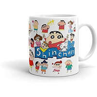 TAJNAN Cartoon Mugs Best Gift for Kids Brother Sister Son Daughter Boys Girls Hd Printed Microwave Safe White Ceramic Coffee Mug (350 ml)