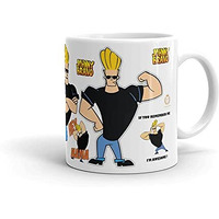 TAJNAN Cartoon Mugs Best Gift for Kids Brother Sister Son Daughter Boys Girls Hd Printed Microwave Safe White Ceramic Coffee Mug (350 ml)