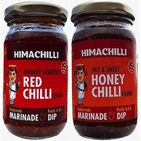 HIMACHILLI Multipurpose Red Chilli Pickle and Honey Chilli - Pack of 2