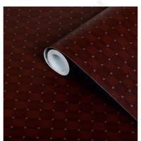 CVANU Self Adhesive Wood Grain Wallpaper Waterproof Old Furniture Vinyl Stickers Wooden Door Wardrobe Wall Paper (CV-1) 2 X 3 Feet