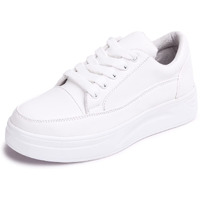 Vendoz Women White Stylish Casual Sneakers - 36 EU