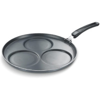 Prestige Omega Select Plus Set Dosa Tawa|Scratch & Abraison Resistant|3 Layers Metal Spoon Friendly Coating|Sturdy Handle|1 Year Warranty