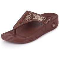 BATA womens Kafi Brown 5 UK Slipper 5724714