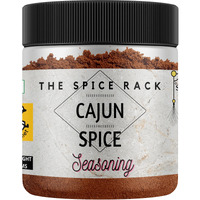 THE SPICE RACK Cajun Spice Seasoning Powder - Cajun flavoured Popcorn, Meat Rub, Chicken, Potato, Bagel & Taco Seasoning with Herbs - 100gms