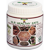 M.R Healthy Eats- Organic Sprouted Ragi Flour for Kids & Adults In Food-Grade Container 400 gms (+6 months)