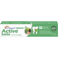 DR. MOREPEN Active Smile Herbal Toothpaste Ayurvedic For Men & Women Tooth Paste Pack of 1 (100 gm)