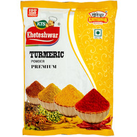 KHETESHWAR Organic Premium Turmeric Powder (Haldi) 500g | Perfect Blend Of Indian Spices | No added Colour | No Preservatives | (500 Gram)