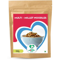 Little Moppet Foods Vegetarian Noodles - 195 grams (Multimillet Noodles)