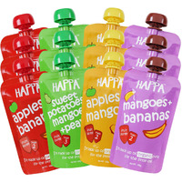 Happa Organic Baby Food Puree Variety Pack - 10 x110 g Tub
