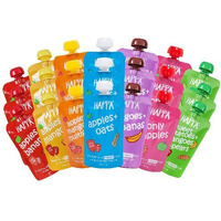 Happa Organic for little one, Monthy Saver Pack,Fruit Puree, 21 Pouches 100 Gram