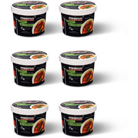 Freshway Idli Sambhar Combo Pack of 6 Instant Food Ready to eat Ready to Cook in 8 Minutes