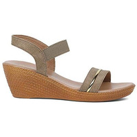 Bata Women's LILLE Sandals(6617515_OLIVE_4 UK)