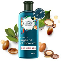 Herbal Essences Argan Oil of Morocco CONDITIONER- For Hair Repair and No Frizz- No Paraben, No Colorants, 400 ML