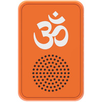 Saregama Carvaan Bhakti Plug Play Devotional Music Player - Pre-Loaded with 25 Mantras and Chalisa | Bluetooth Connectivity (Devotional Orange)
