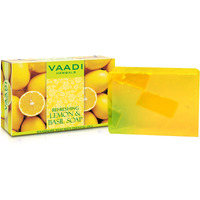 Vaadi Herbals Refreshing Lemon and Basil Soap, 75g