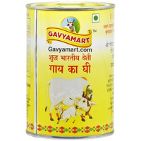 Gavyamart Indian A2 Cow Ghee 100% Pure Non GMO - Made of kankrej Organic Cow Ghee (1L)