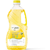 Jivo Extra Light Olive Oil, 2L for Cooking, Dressings, Salad and Soups, Dips & Marinades.(Pet Bottle)