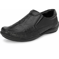 Blue Leather Mens 3937 Black Formal Shoes_10 UK (3937-1)
