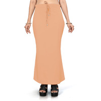 Yashika Present Lycra Saree Shapewear Petticoat for Women||Straight Fit Petticoat Saree Silhouette Shape Wear Dress for Saree|| AZ-YS-OG-Shaper Gold-XXL