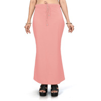 Yashika Present Lycra Saree Shapewear Petticoat for Women||Straight Fit Petticoat Saree Silhouette Shape Wear Dress for Saree|| AZ-YS-OG-Shaper Onion-L