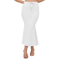 SMOWKLY Valentino Lycra Shape Wear for Women(1076_WT_3XL) White