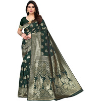 SHIVANAA Womens Jacquard Saree With Blouse Piece||Saree For Women