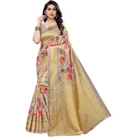 Yashika Womens art silk Saree (AIR MUSTARD