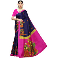 YASHIKA Women Art Silk Sarees SDPL-SDPL-RAJARANI NAVY