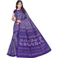 TAMAIRA FASHION Womens Pure Cotton Saree Without Blouse Piece (1654_Malmal_Purple)