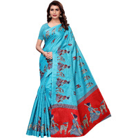 Yashika Women Art Silk Saree(SDPL-MAITHALI_Rama_Free Size)