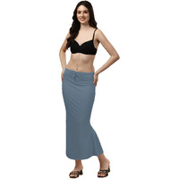 Lycra Saree Shapewear | Petticoat for Women | Cotton Blended Shapewear | Petticoat | Skirts for Women | Shape Wear Dress for Saree Grey