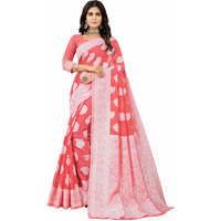 Sugathari Womens Banarasi Saree Pure Kanjivaram Silk Saree Soft new ladies 2023 Design Wear Pattu Sarees Latest Cotton Party Sari collections With Blouse Piece for Wedding sadi (SAM PARI-156 GAJRI)
