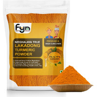 FYN High Curucmin Lakadong Turmeric/Haldi Powder (Upto 11%) - 400g - From Meghalaya for Immunity