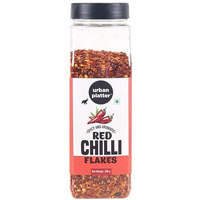 Urban Platter Dried Red Chilli Flakes Shaker Jar, 300g