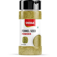 OKRAA Fennel Seed Powder/Saunf Powder/Varyali Powder/Organically grown Sounf -100 GM