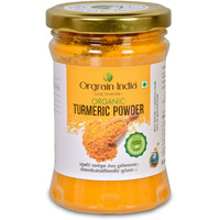 Orgrain India Organic Turmeric Powder 300g (Pack of 2 * 150g) with high Curcumin Content | Immunity Booster | Company-Owned Farmlands | Freshly Ground Haldi Powder | Lab Tested |