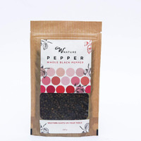 Wnature Organic Whole Black Pepper, 100 G - 100% Pure & Natural